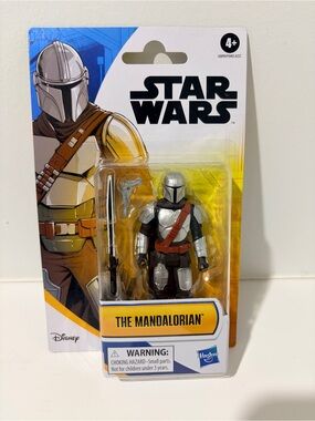 Star Wars The Mandalorian Action Figure - Silver, Brown, Black